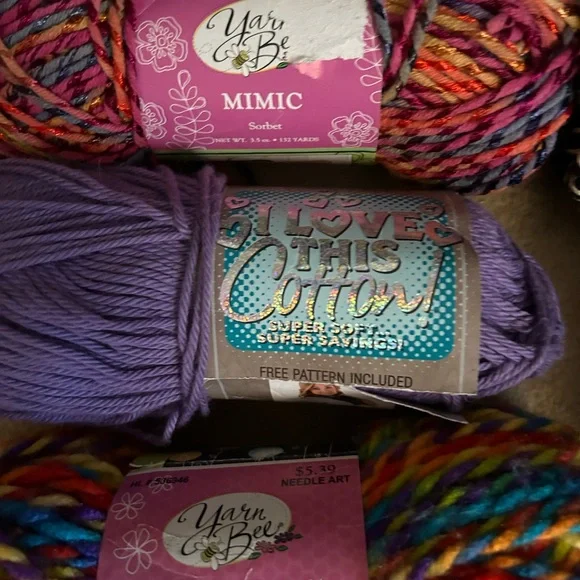 YARN all NWT, multi-colors and textures.  Set of 7 - Picture 3 of 8